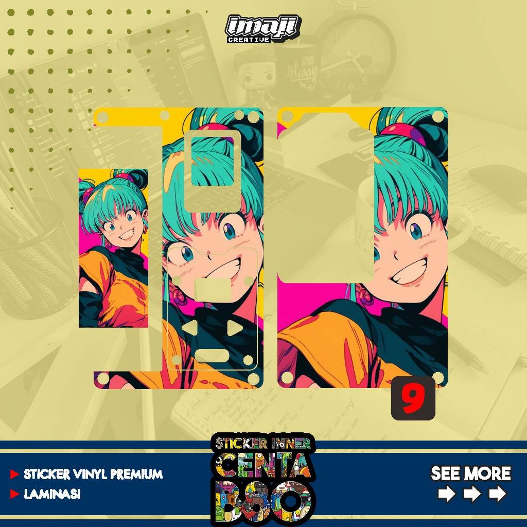 

Promo2pcs - Stiker B80 Imaji Creative 9 Garskin Stiker/not Case Premium Quality CustomCOD