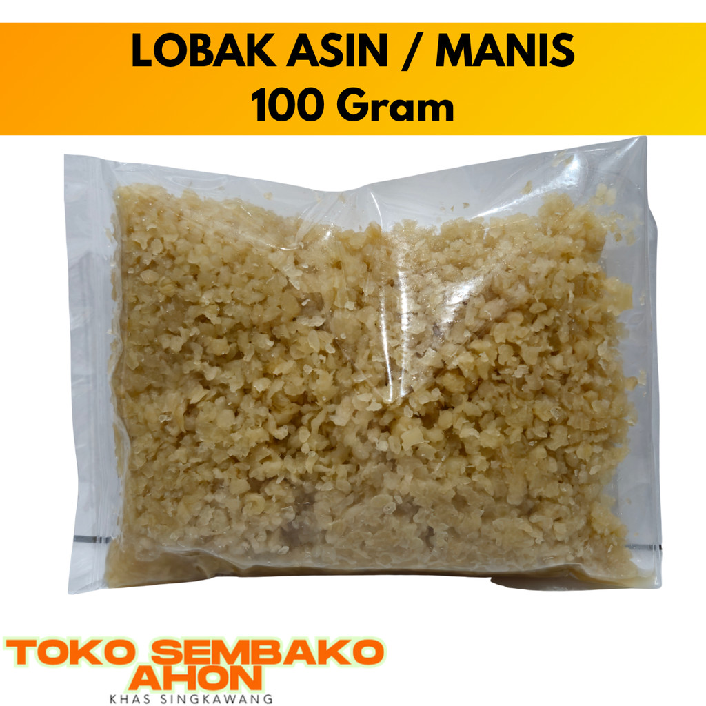 

100 gram lobak asin / lobak manis / choi bu / CHOIBU / choi Pu / CHOIPU / Lobak Kalengan Asin Manis / Sayur Lobak Asin Kalimantan