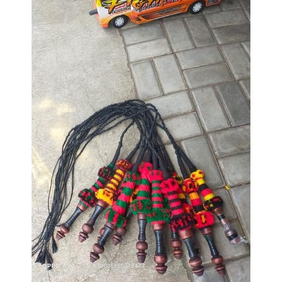 New - PROMO  Pecut bopo anak 2 M, pecut bopo rajut, Pecut bopo gombyok