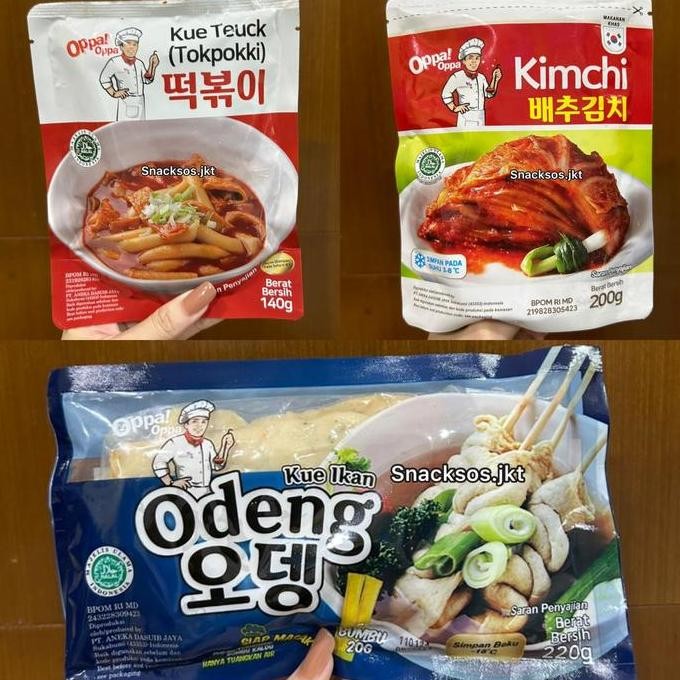 

JAVA SUPER FOOD KIMCHI KOREA /TOPOKKI TTEOKBOKKI /ODENG ODEN FISH CAKE