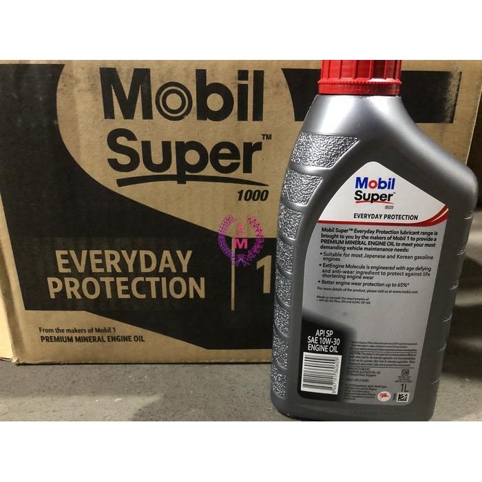 Oli Mobil Super 1000 Multigrade 10W-30 10W30 10W/30 1 Liter Original