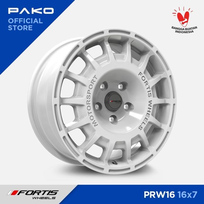Velg Mobil Fortis Wheels Prw Type 1 Ring 16 - Pako Wheels