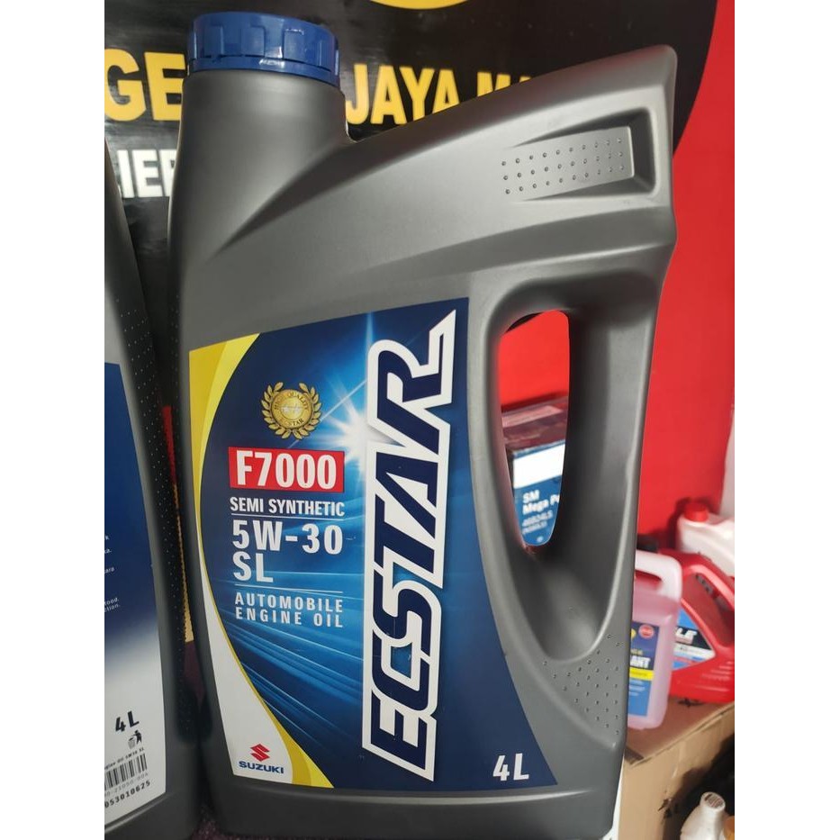 Oli Mesin Mobil Suzuki Ecstar 5W-30 Original 4 Liter