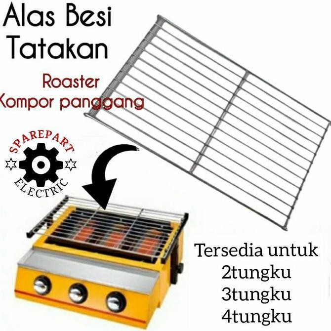 Promo Alas Besi / Tatakan Untuk Kompor Panggang Sosis - Roaster Panggangan