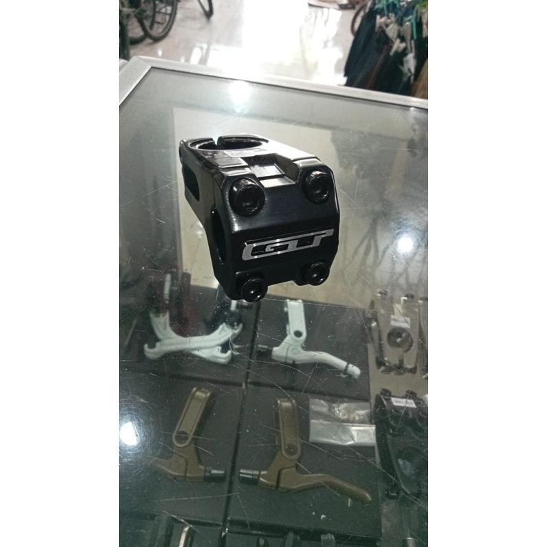 Part Sepeda Stem Bmx Gt Hitam Black Standar 22.2 28.6 Emboss Mtb Sunrise Alloy Sepeda