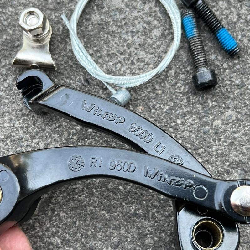 Part Sepeda U Brake Silang Bmx Mtb Elevated Haro Suzuki Federal Rem Bawah Mtb