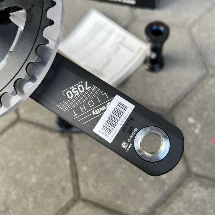 Part Sepeda Crankset Dh Dj Crank Gravity Light Mecaexo 38T 165Mm Bb 83 Arm 165 38