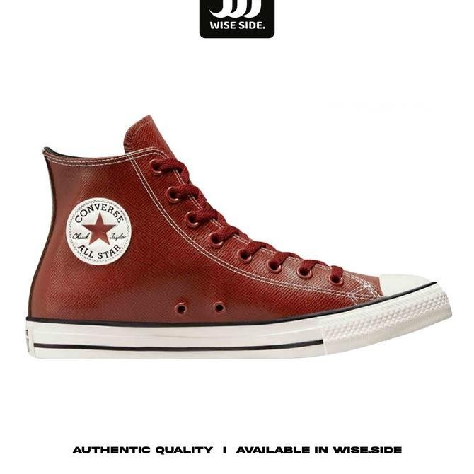 Sepatu Sneakers Pria Converse Ctas Embossed Leather 172695C Original (Best Quality)