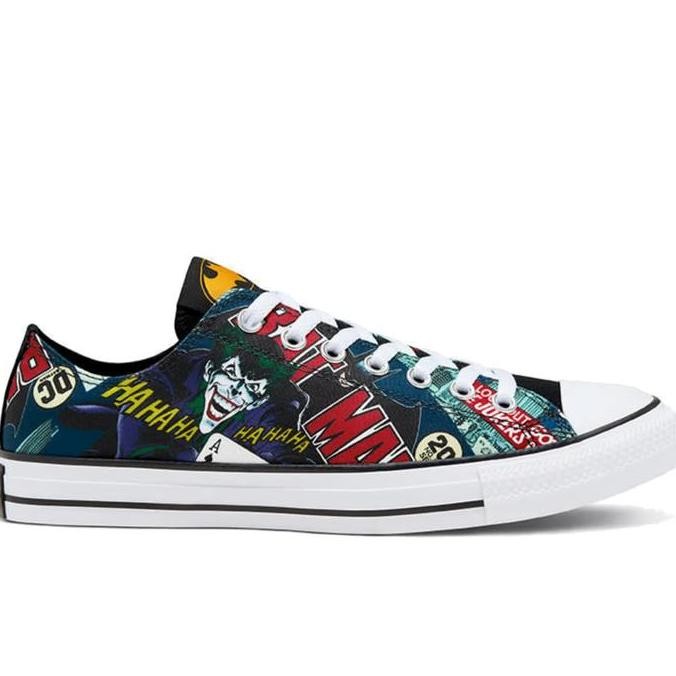 Sepatu Sneakers Converse Ctas Ox X Batman White Multi Original 167305C (Best Quality)