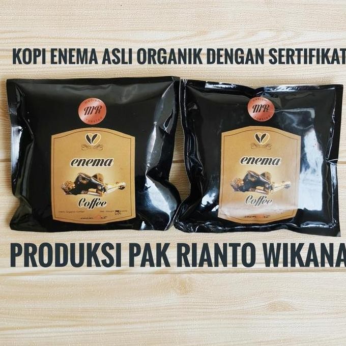 

TERBARU - kopi organik / enema kopi / Medium Roast 500 / sertifikat pak Rianto
