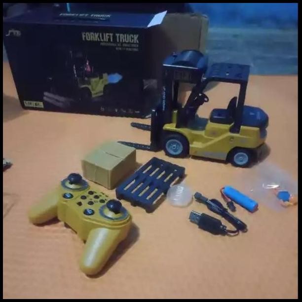 RC CAR FORKLIFT - MAINAN TRUK FORKLIFT REMOTE CONTROL ANAK EDUKATIF