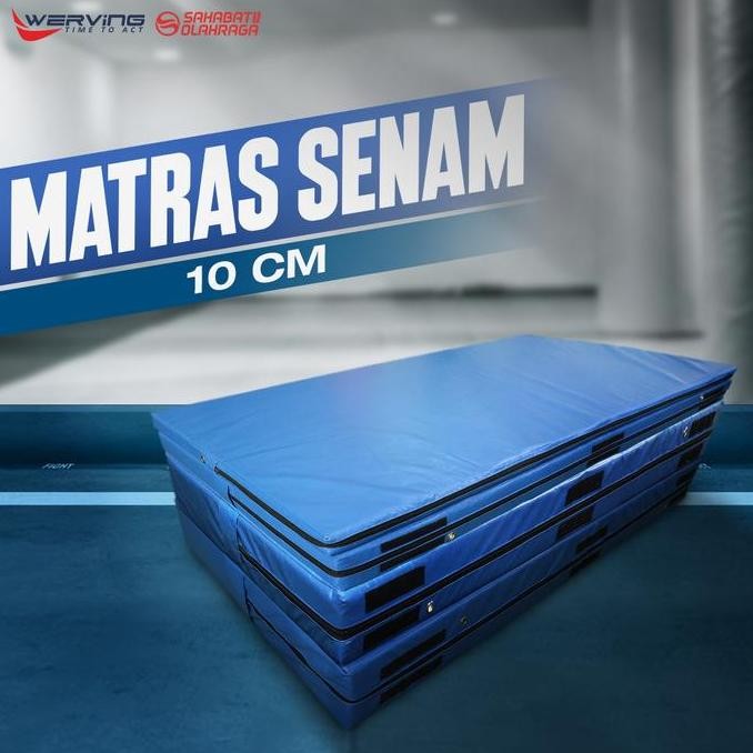 NEW Matras Senam Lantai-Matras Senam Sekolah-Matras Olahraga Terapi 10cm