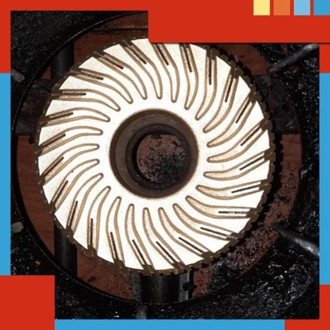 Promo Burner Kuningan Kompor Gas Rinnai Ri-712T Ri 712 T Rinai Ori Grade