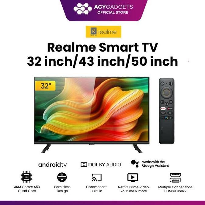 TERLARIS - REALME SMART TV 32 INCH / 42 INCH / 50 INCH