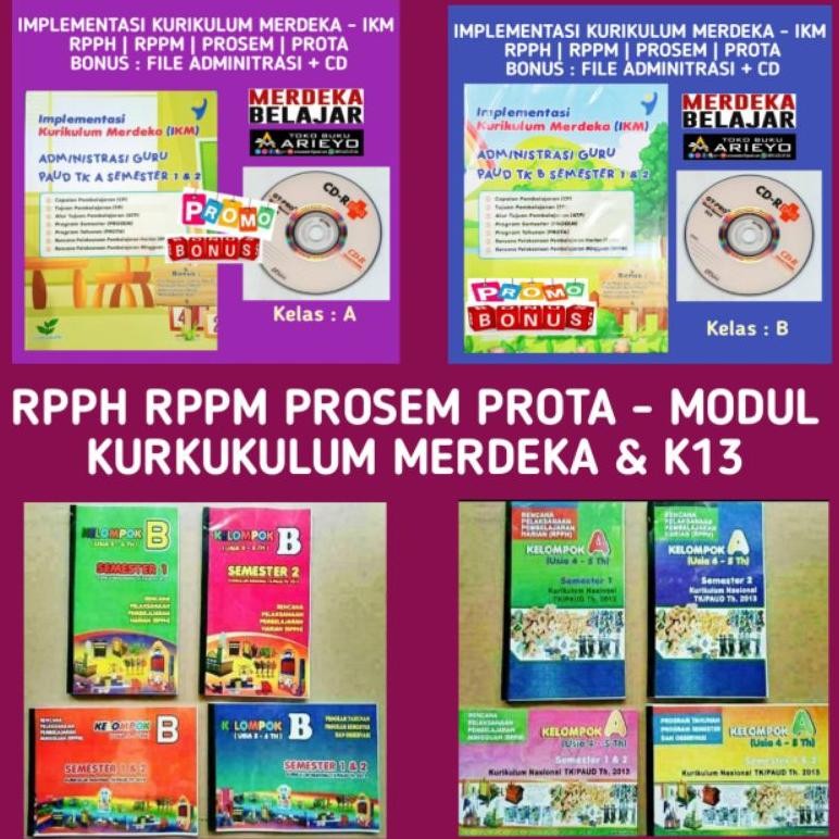 READY | KUR K13 & KUR MERDEKA | RPPH | RPPM | PROSEM | PROTAH | TK | PAUD | RA DiM
