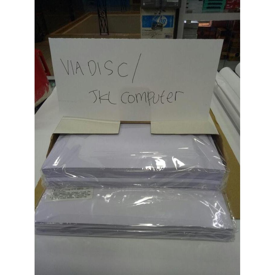 

Promo Bahan id card / pvc COD