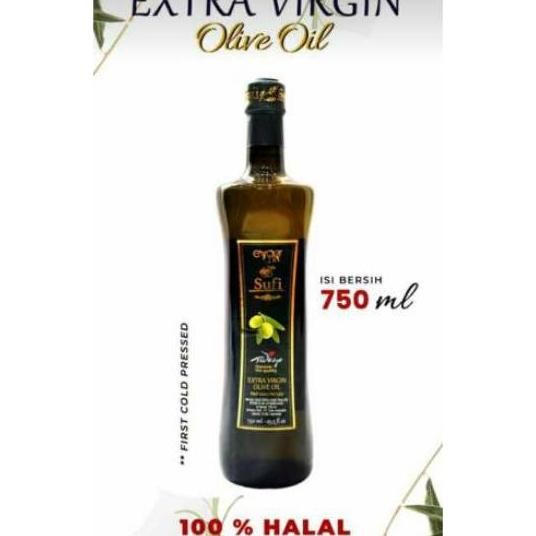 Sufi Extra Virgin O Oil 750Ml Minyak Zaitun Evoo Organic