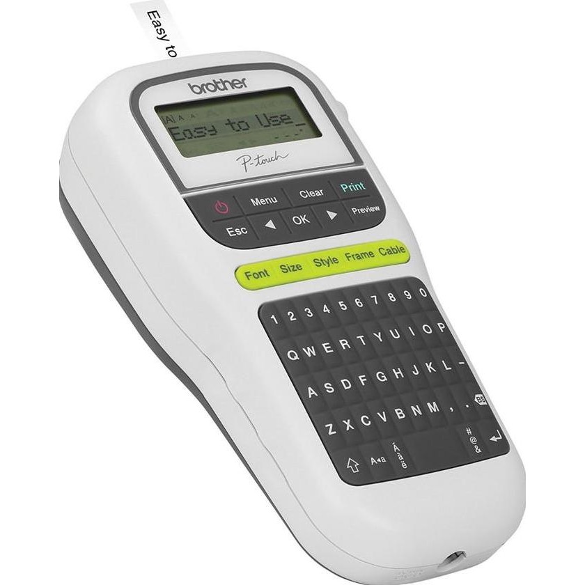 

Brother Printer Label Pt-H110 Label Maker / Pembuat Label Pt H110 New Stok