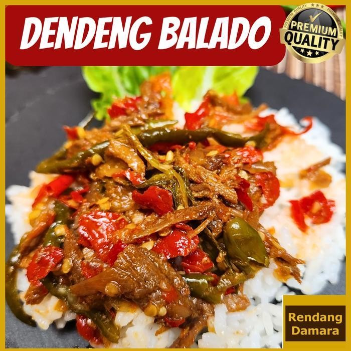 

Dendeng Balado Sapi Empuk Enak Sedap Nagih by Rendang Damara Ori!!