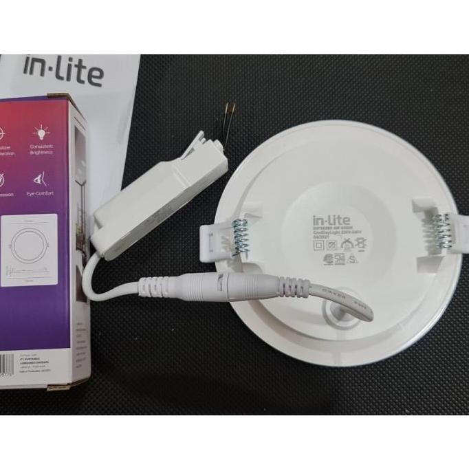Inps628R Lampu Downlight Led Panel Inlite In Lite 6W 6 Watt Bulat Inbow Inps 628R