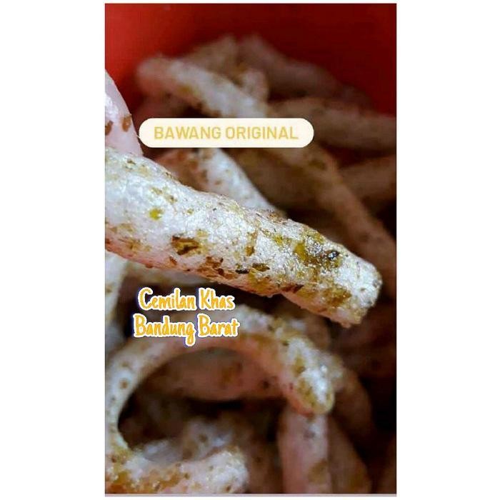 

SEDIA! Cemilan Kerupuk Gurilem Khas Cililin Bandung Barat 1kg Makanan Bawang Pedas Kacang Snack Food Keripik Ori!!