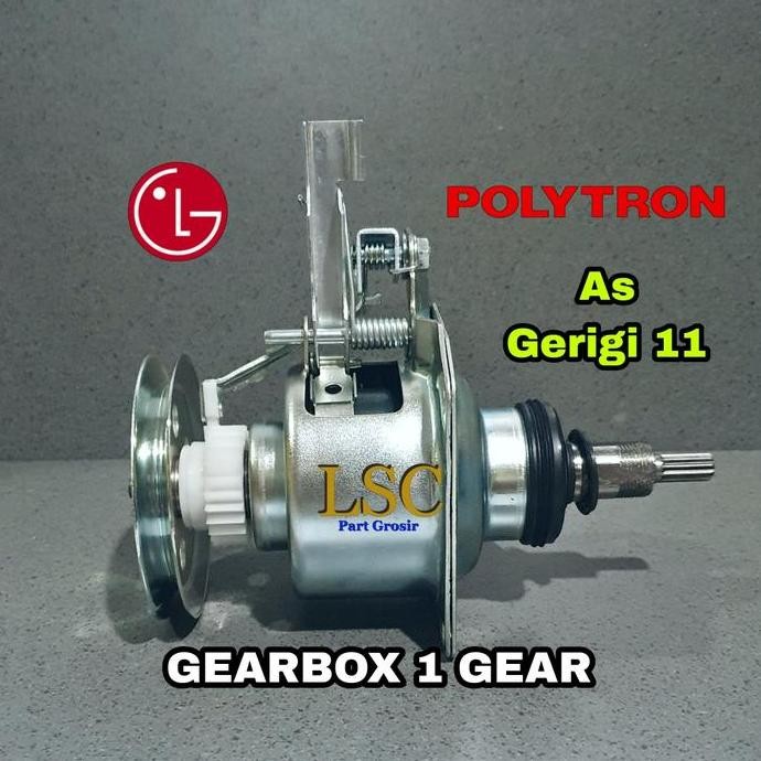 Gearbox Mesin Cuci Polytron 1 Gir Girbok 1 Tabung LG Otomatis Spare Part