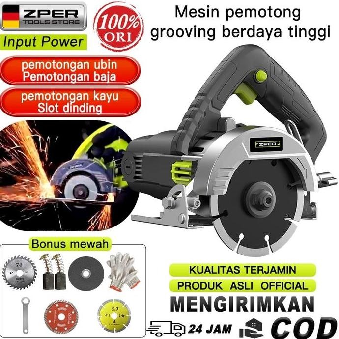 Zper Mesin Pemotong Marmer Mesin Pemotong Mesin Marmer Keramik Marble Cutter Daya Tinggi Gergaji Bun