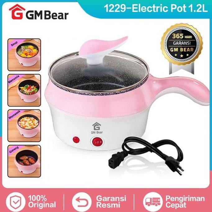 Laris Panci Electric Portable Pot 1229 - Panci Listrik Serbaguna