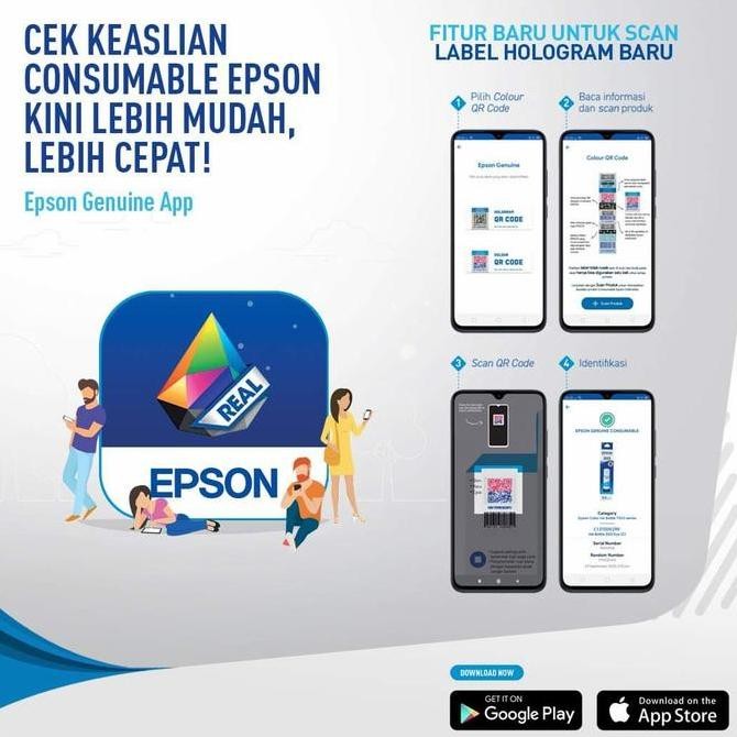 D830 Light Cyan Tinta Catridge T43Y Epson Sl-D830 200Ml 100% Original New Stok