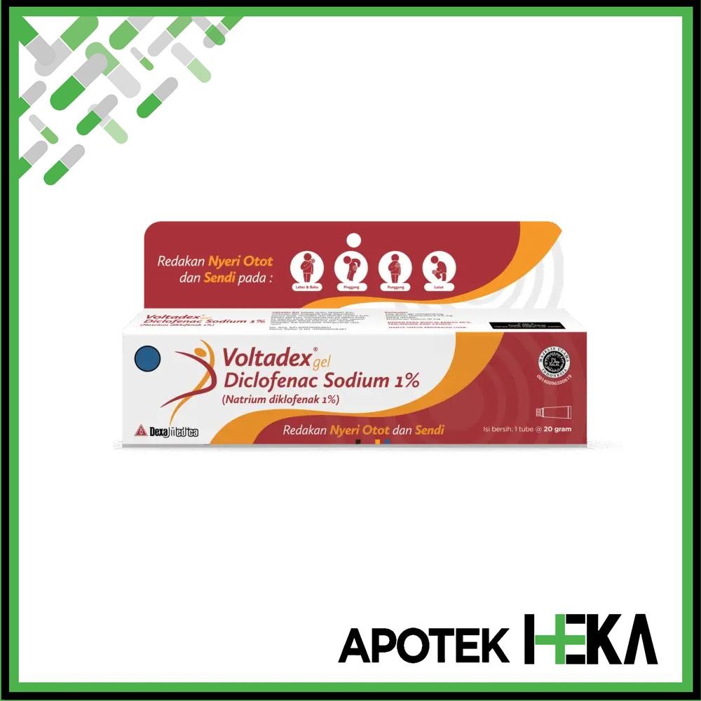 Voltadex Gel 20 g - Salep Nyeri Otot Sendi [Depok] DiM