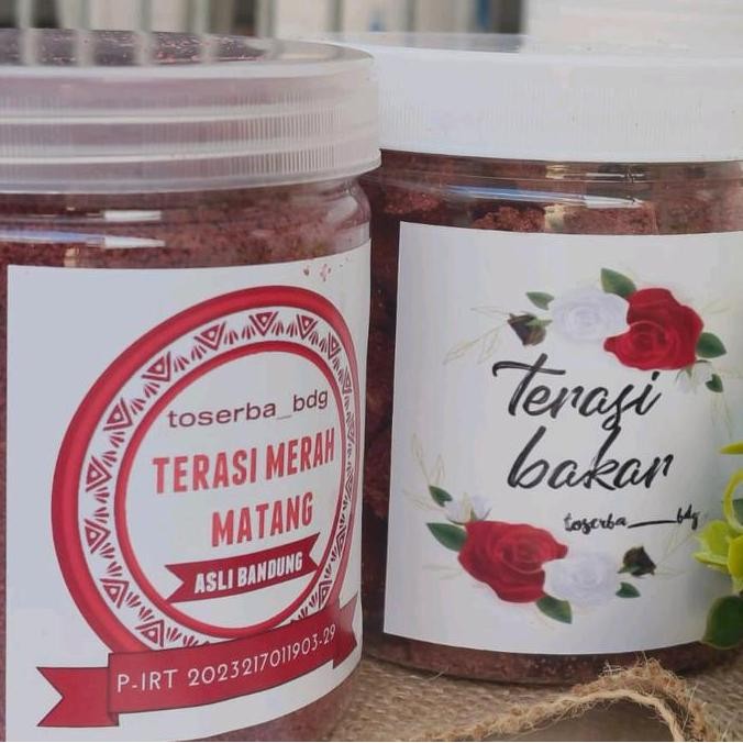 

Terasi Merah Dan Terasi Bakar Jumbo Kemasan Instan