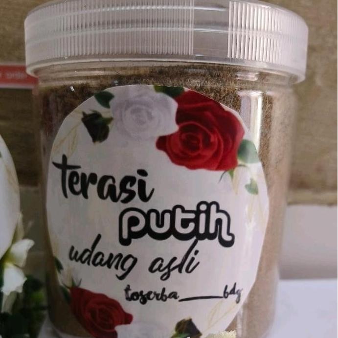 

Terasi Putih Udang Asli Botol Jumbo