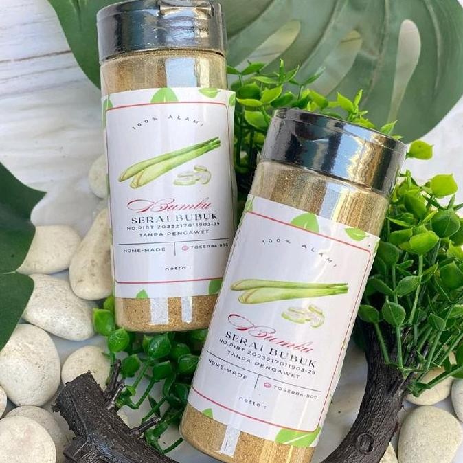 

Serai Bubuk/Sereh Bubuk 50 Gram Instan