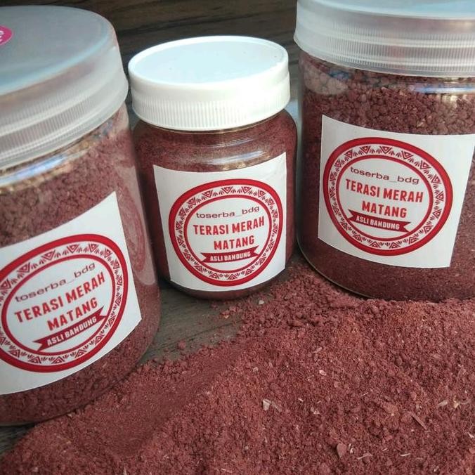 

Terasi Merah Bubuk Matang Jumbo