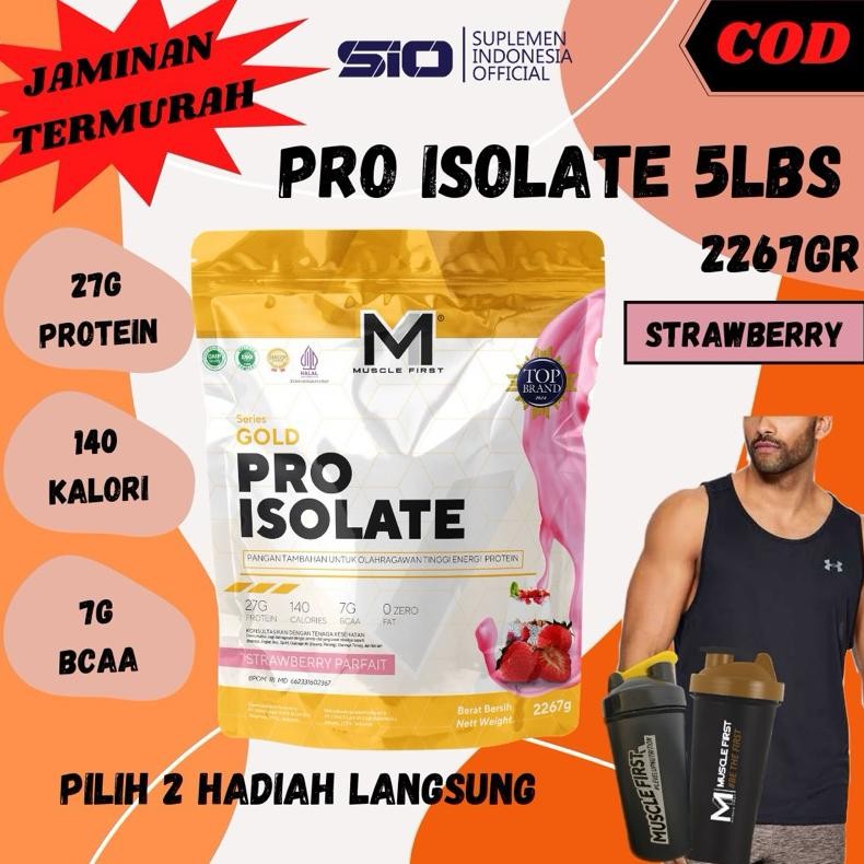 MUSCLE FIRST PRO ISOLATE 5LBS GOLD SERIES MUSCLEFIRST M1 PRO ISOLATE SUSU WHEY DiM