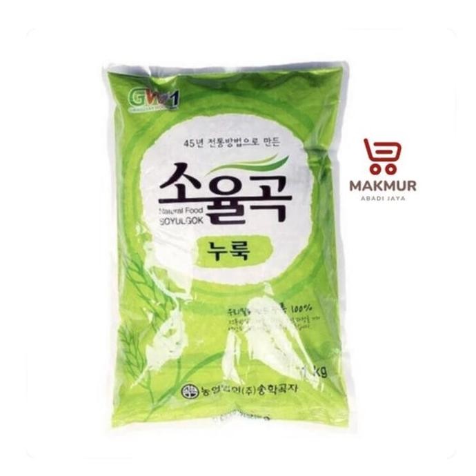 

Soyulgok Korean Wheat Makgeolli Nuruk 1Kg / Ragi Makgeoli Repack 200Gram