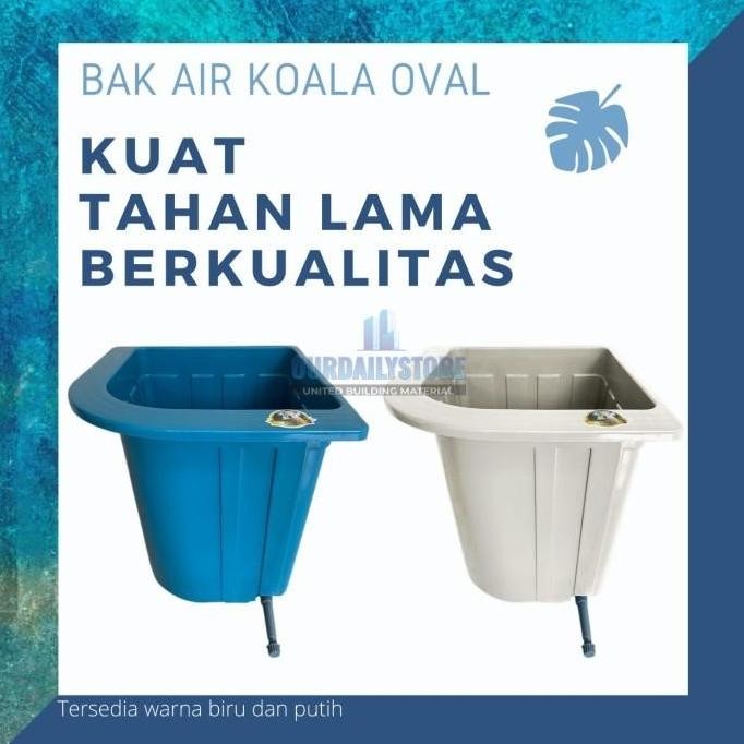 TERBARU - Bak air kamar mandi / bak air oval / bak air plastik