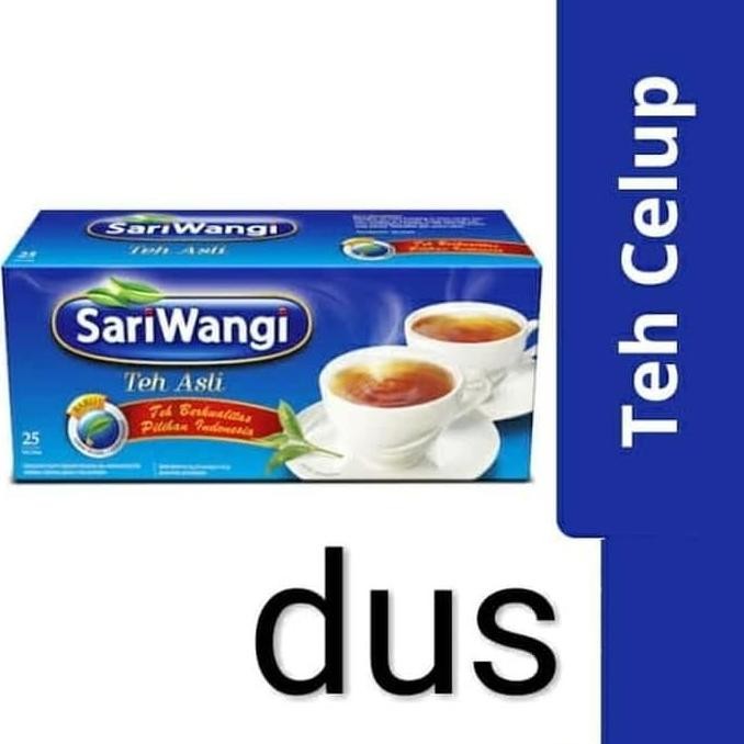

Teh Sariwangi Isi 30 Dus / Teh Sariwangi Kotak Celup Isi 30 / Teh Dus