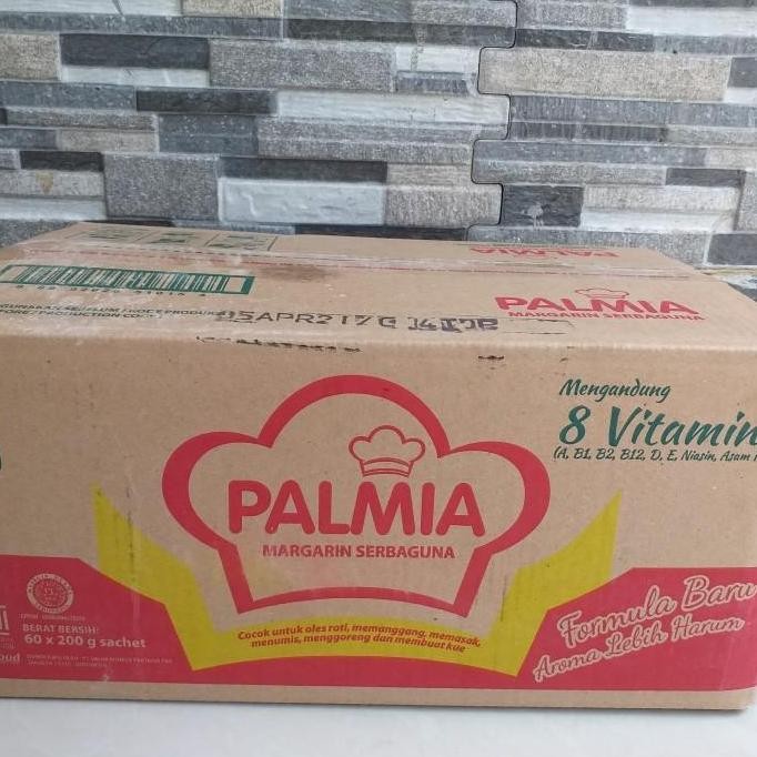 

Palmia Margarin Serbaguna 60X200 Gram / Mentega Palmia 200G / Palmia