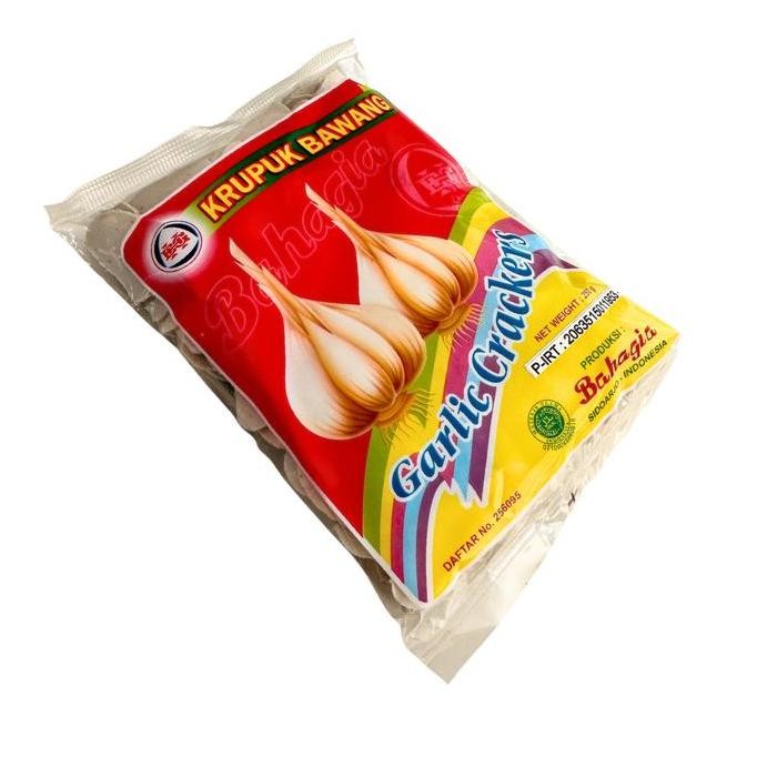 

Bahagia Kerupuk Bawang Mentah 250G Chips Food Cemilan Snack Keripik Makanan Cemilan Snack Kering