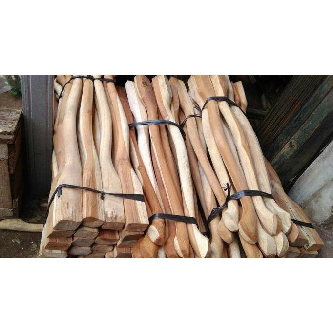gagang cangkul kayu jati