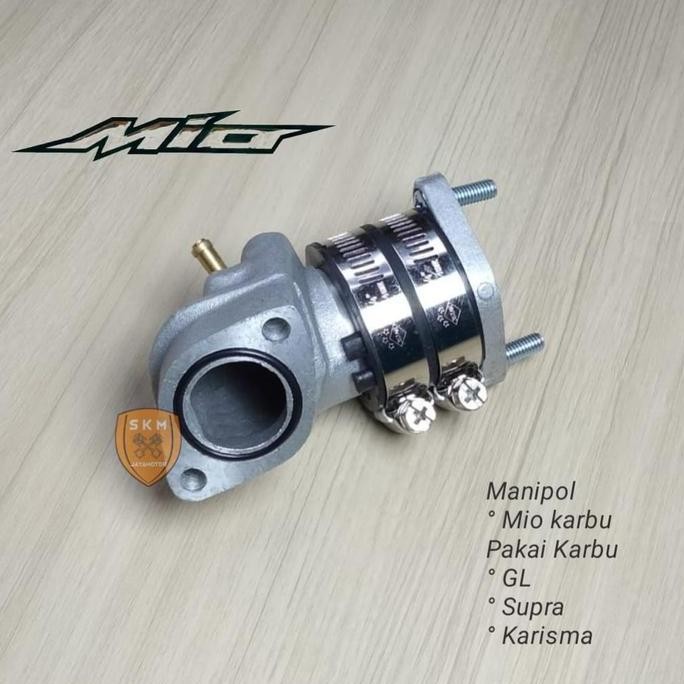 ready stock INTAKE MANIFOLD MANIPOL MIO KINTAKEARBU Memakai Karbu GL Supra Karisma