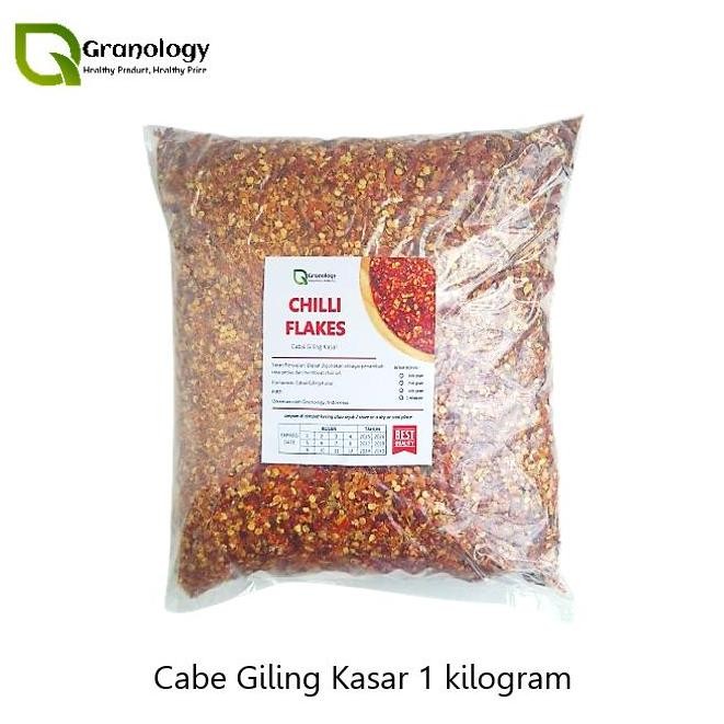

Cabe Giling Kasar Chili Flakes 1 kilogram by Granology