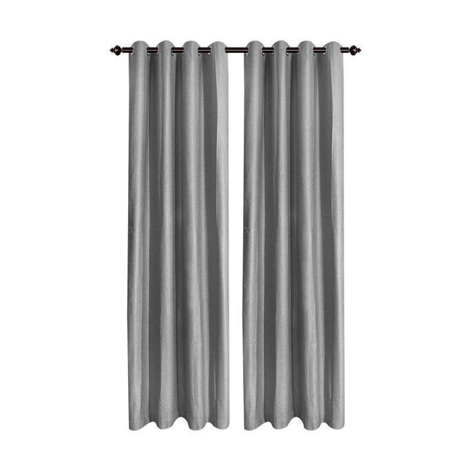 INFORMA - INFORMA 135X250 CM SET GORDEN BLACKOUT COAT - ABU-ABU SMOKE