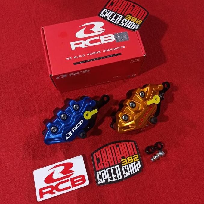 Kaliper Rem Depan RCB Racing Boy S Series 2 Piston Jupiter Z F1ZR Vega R Scorpio Old Nouvo 125Z Byso