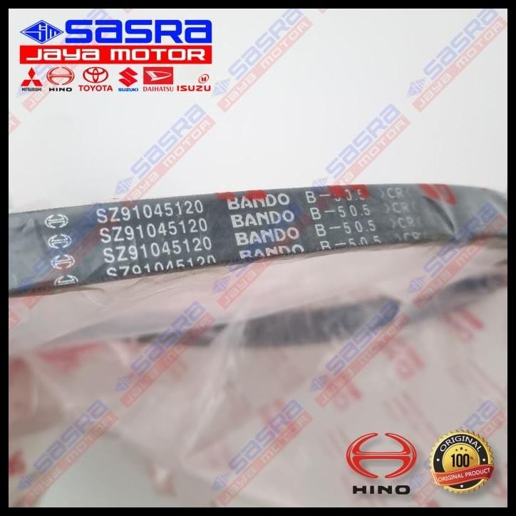 TERMURAH FAN BELT ORI DUTRO (W04D) '02-'09 B-50.5 (RIBBED) HINO GENUINE PARTS TALI KIPAS HIN.SZ910-4