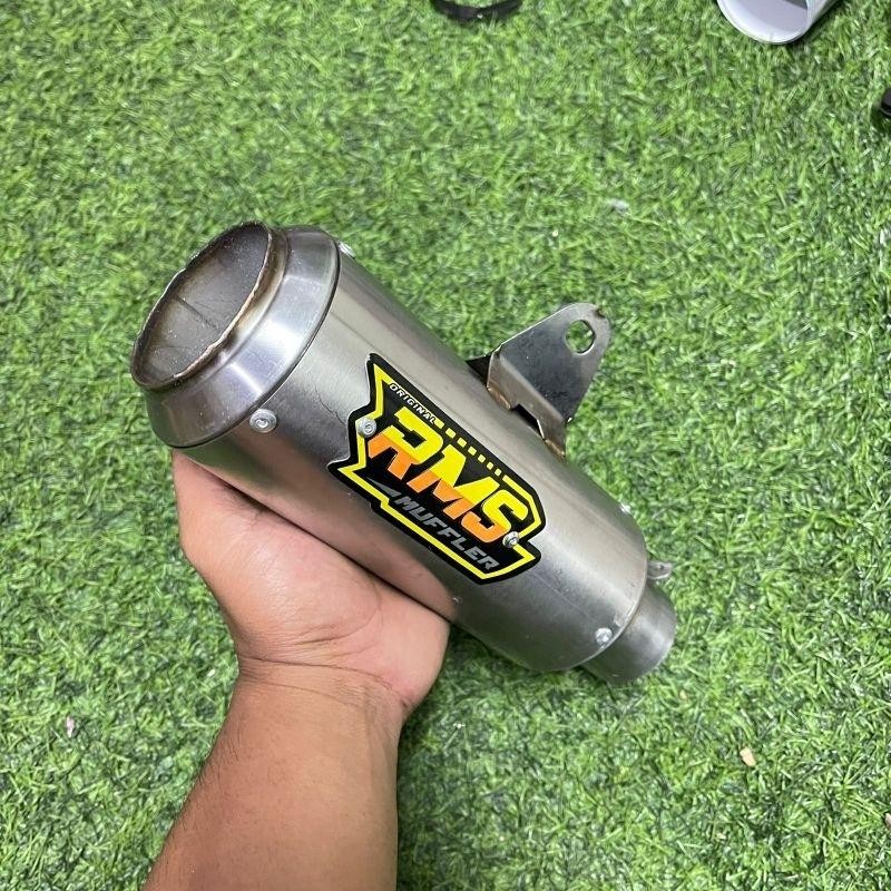 RPM KNALPOT RMS MUFFLER TITAN ORIGINAL GP1 SARANGAN SEPEREMPAT 1/4 ENGKERR SILINCER