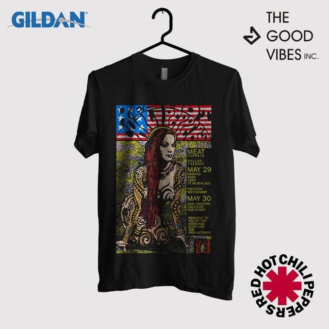 

Kaos Band Red Hot Chili Peppers Original Gildan - Dallas