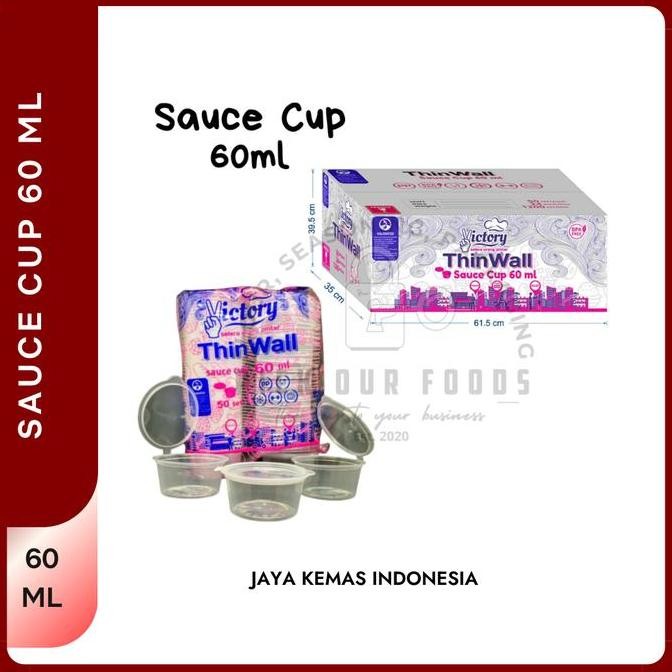 

THINWALL SAUCE CUP 1 DUS TEMPAT SAMBAL 60ML