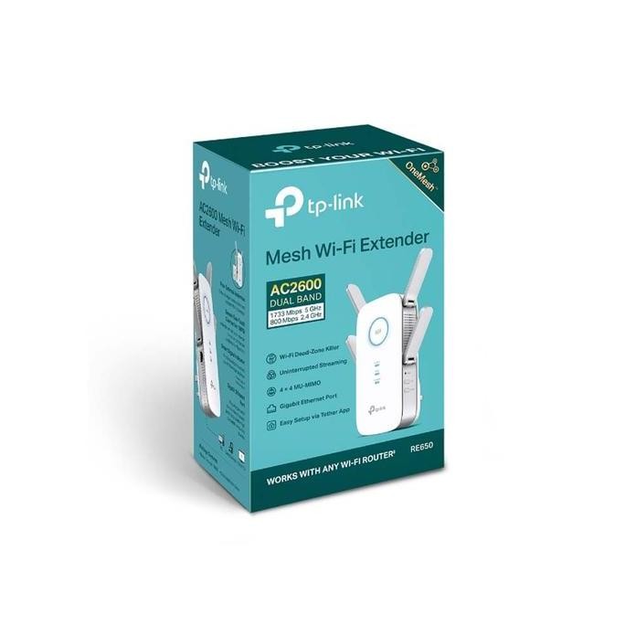 NEW TP Link RE650 - AC2600 WiFi Range Extender